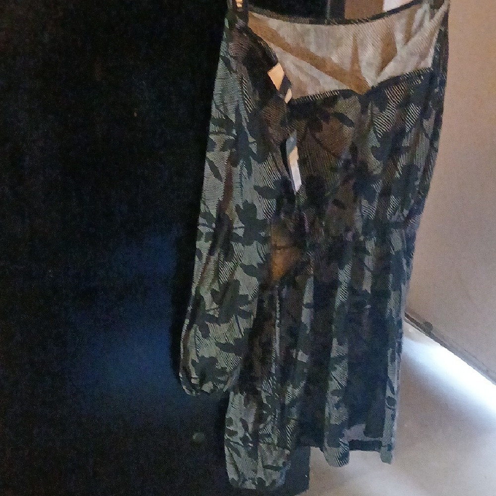 Universal Thread Black and Gray Maxi Skirt